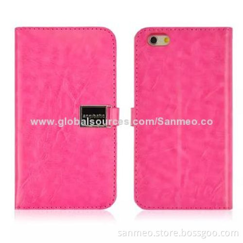 Luxury Leather Mobile Phone Case for iPhone 5/5s, Perfectly Fits the Shape, Multiple ColorNew